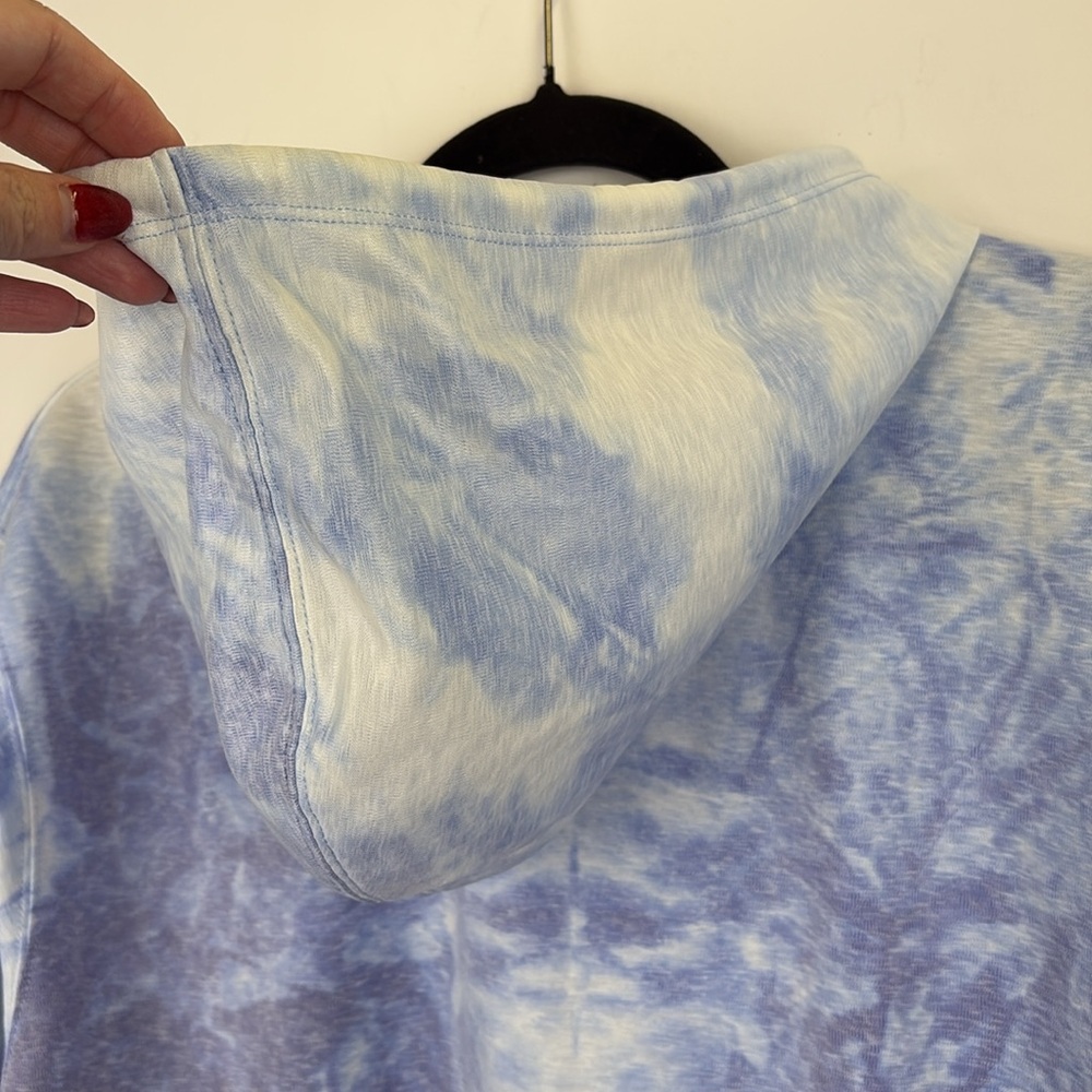 Nike Icon Clash Pullover Training Hoodie Tie Dye Blue/ Size small - Picture 8 of 8